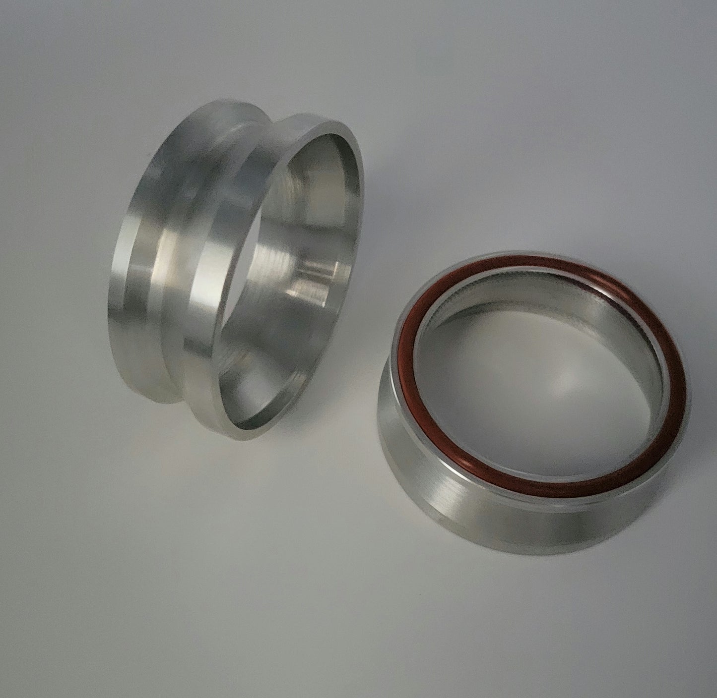 3" Tube to S300 compressor outlet flange V-band adapter