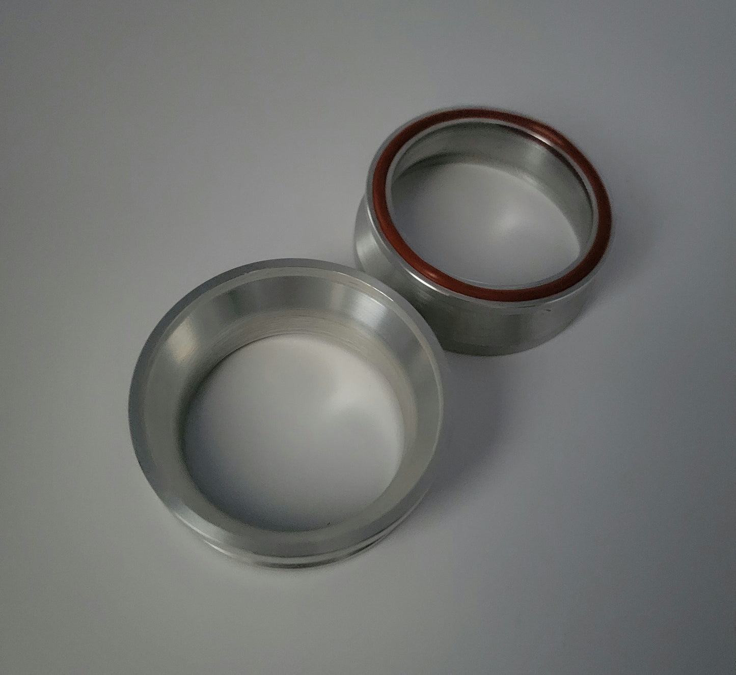 3" Tube to S300 compressor outlet flange V-band adapter