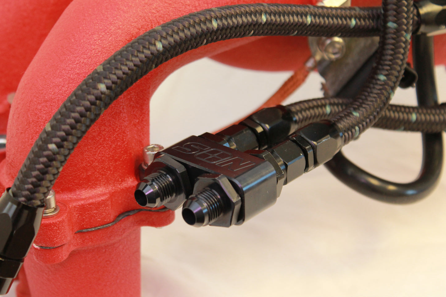 North Shore Speed Shop Fuel Hose Organizer for Subaru WRX STI